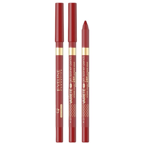 Eveline Cosmetics Variete wodoodporna żelowa konturówka do ust 07