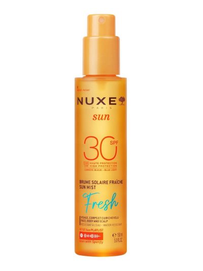 Nuxe Sun odświeżająca mgiełka do twarzy i ciała SPF30 150ml
