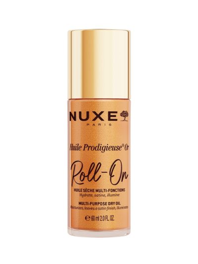 Nuxe Huile Prodigieuse Or Roll-On suchy olejek z drobinkami w roll-onie 60ml