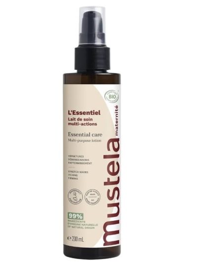 Mustela Essential Care multifunkcyjne mleczko dla kobiet w ciąży i po porodzie 200ml
