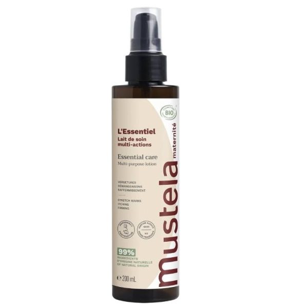 Mustela Essential Care multifunkcyjne mleczko dla kobiet w ciąży i po porodzie 200ml