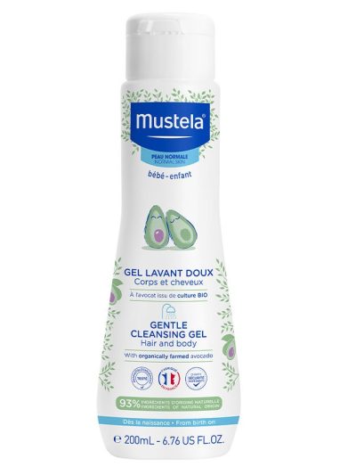Mustela Gentle Cleansing Gel delikatny żel do mycia ciała i włosów 200ml