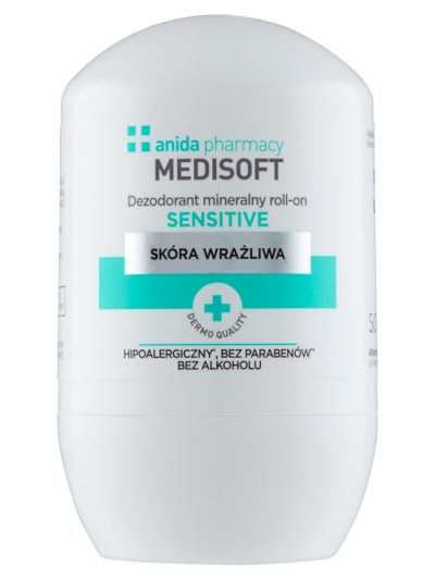 Anida Medisoft Sensitive dezodorant mineralny roll-on 50ml
