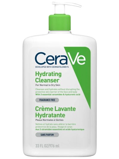 CeraVe Nawilżająca emulsja do mycia dla skóry normalnej i suchej 976ml