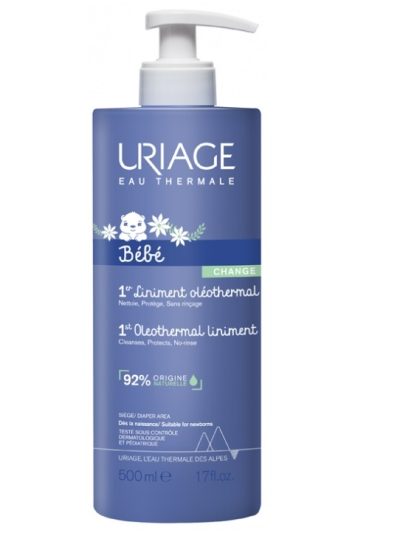 URIAGE Bebe 1st Oleothermal Liniment oletermiczny krem ​do pielęgnacji okolic pieluszkowych 500ml