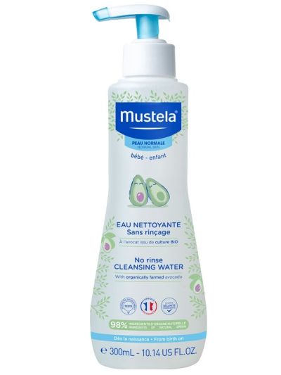 Mustela No Rinse Cleansing Water woda oczyszczająca bez spłukiwania dla dzieci i niemowląt 300ml