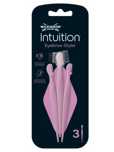 Wilkinson Intuition Eyebrow Styler narzędzie do modelowania brwi 3szt.