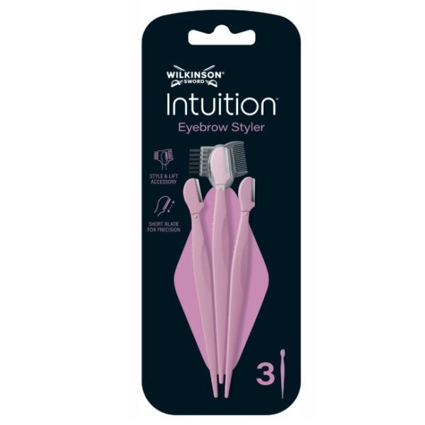 Wilkinson Intuition Eyebrow Styler narzędzie do modelowania brwi 3szt.