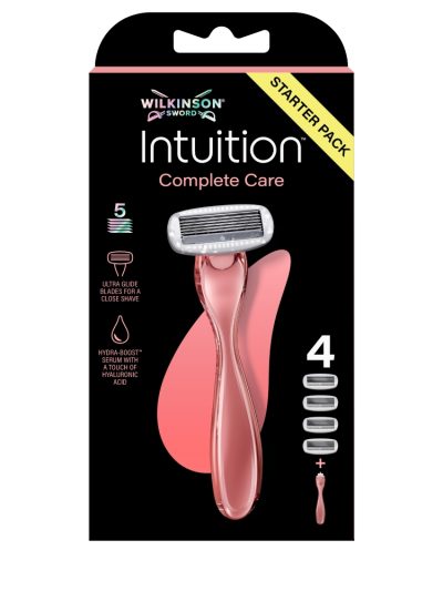 Wilkinson Intuition Complete Care rączka i 4 wkłady z 5 ostrzami