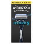 Wilkinson Hydro 5 maszynka do golenia z 5 ostrzami i 6 wkładów