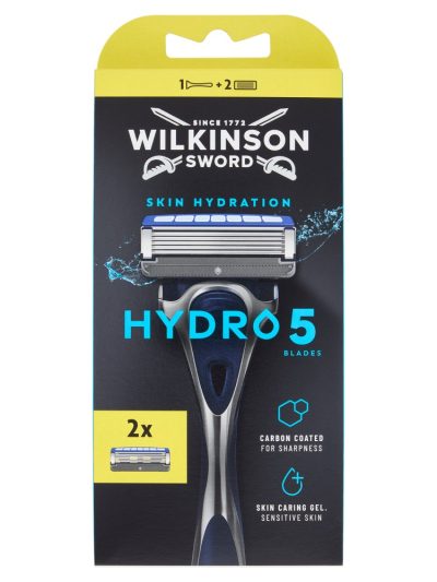Wilkinson Hydro 5 Skin Hydration maszynka do golenia z 5 ostrzami i 2 wkłady
