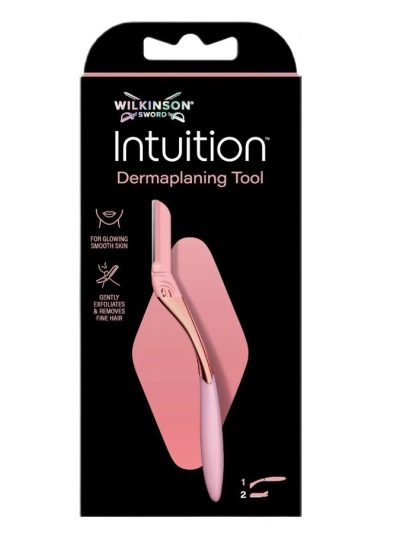 Wilkinson Intuition Dermaplaning Tool profesjonalne narzędzie do dermaplaningu + 2 zapasowe ostrza