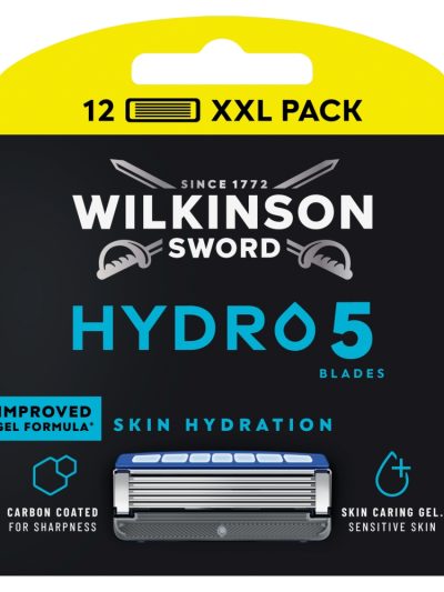 Wilkinson Hydro 5 Skin XXL Hydration wkład z 5 ostrzami 12szt