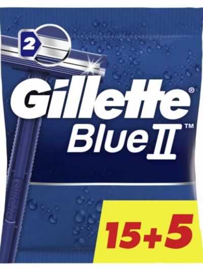 Gillette Blue II jednorazowe maszynki do golenia 20szt.