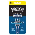 Wilkinson Essentials 3 Hybrid maszynka do golenia dla mężczyzn i 4 wkłady