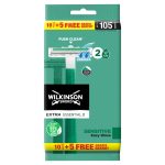 Wilkinson Extra Essential 2 Sensitive jednorazowe maszynki do golenia dla mężczyzn 15szt