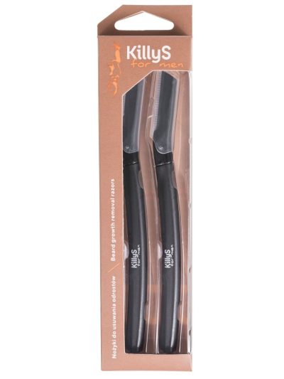 KillyS For Men Beard Growth Removal Razors nożyki do usuwania odrastających włosków na policzkach