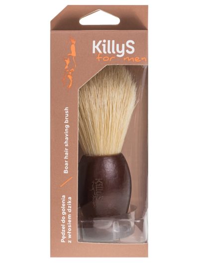 KillyS For Men Boar Hair Shaving Brush pędzel do golenia z włosiem dzika