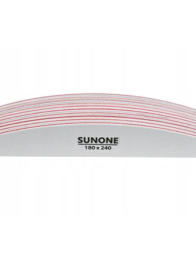 Sunone Pilnik biały łódka 180/240 10szt