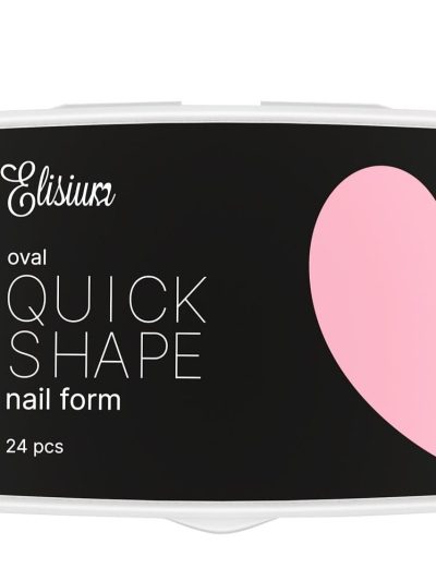 Elisium Quick Shape Nail Form Mini formy do przedłużania paznokci Oval 24szt