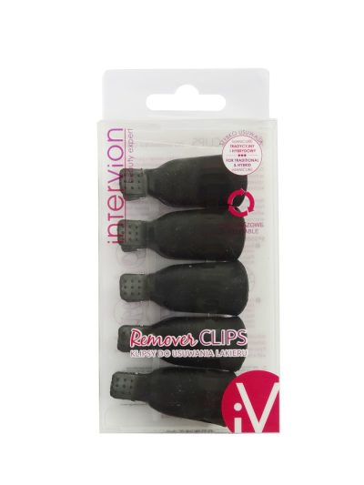 Inter Vion Remover Clips klipsy do zdejmowania lakieru 5szt.