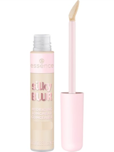 Essence Silky Blur Hydrating Longwear Concealer lekki korektor do twarzy 100 10ml
