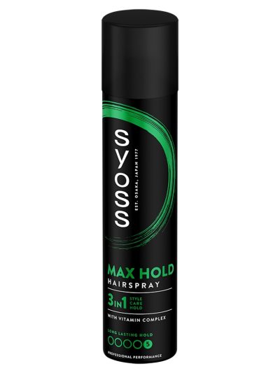 Syoss Max Hold 3w1 lakier do włosów 300ml