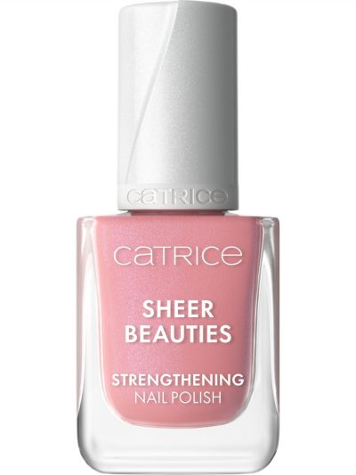 Catrice Sheer Beauties Strengthening Nail Polish wzmacniający lakier do paznokci 050 Peonies Please! 10.5ml