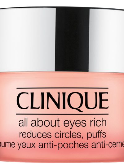 Clinique All About Eyes™ Rich Cream bogaty krem pod oczy redukujący sińce i opuchliznę oraz linie i drobne zmarszczki 15ml