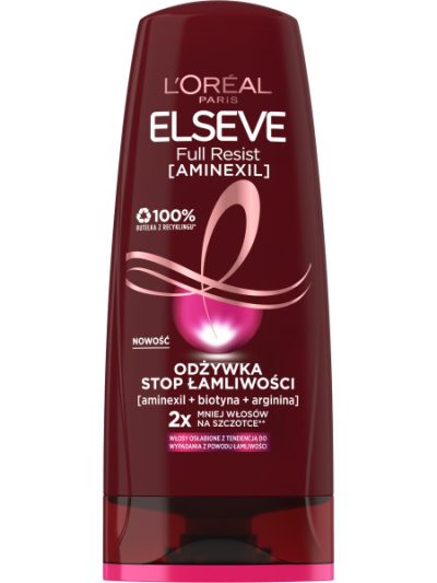 L'Oreal Paris Elseve Full Resist odżywka "Stop Łamliwości" do włosów osłabionych z tendencją do wypadania z powodu łamliwości 200ml