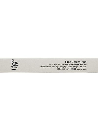 Peggy Sage 2-Way Nail File dwustronny pilnik do paznokci 400/400