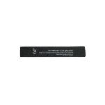 Peggy Sage 2-Way Nail File Coarse pilnik do paznokci prostokątny dwustronny 100/180 czarny 1szt