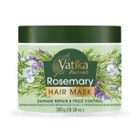 Dabur Vatika Rosemary maska do włosów odbudowa i kontrola puszenia się 300g