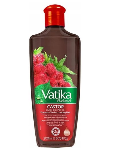 Dabur Vatika Castor olejek rycynowy na porost włosów 200ml