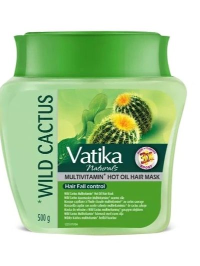 Dabur Vatika Wild Cactus wzmacniająca maska do włosów 500g