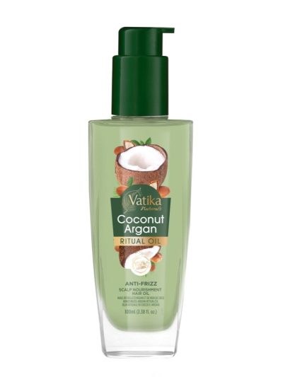 Dabur Vatika Coconut Argan wygładzający olejek do włosów 100ml