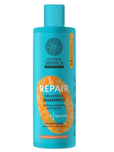 Natura Siberica Oblepikha Repair regenerujący szampon do włosów suchych i zniszczonych 400ml