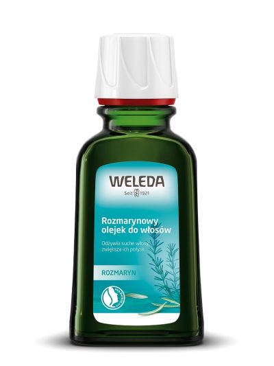 Weleda Rosemary rozmarynowy olejek do włosów 50ml