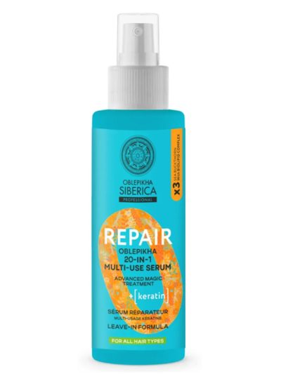 Natura Siberica Oblepikha Repair serum regenerujące do włosów 20w1 200ml