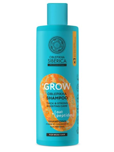 Natura Siberica Oblepikha Grow szampon wzmacniający do włosów osłabionych 400ml