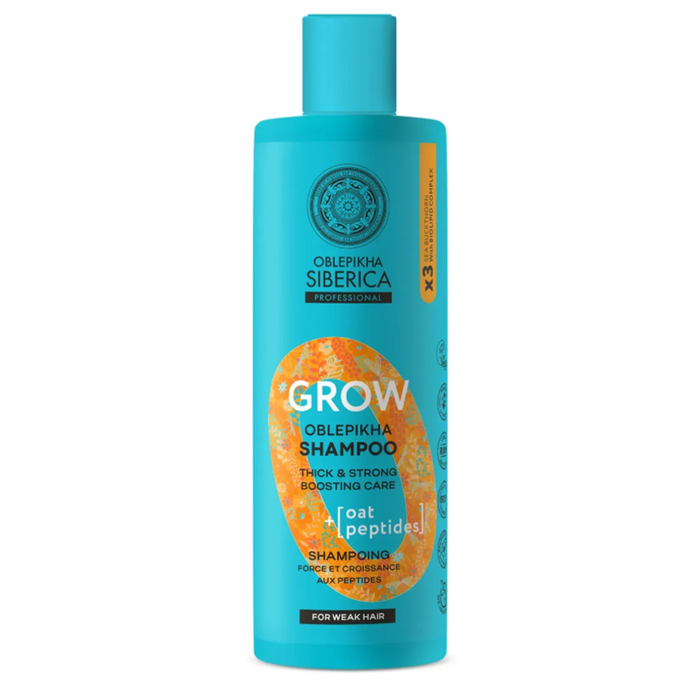 Natura Siberica Natura Siberica Oblepikha Grow szampon wzmacniający do włosów osłabionych 400ml