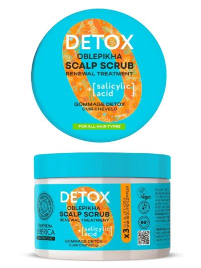 Natura Siberica Oblepikha Detox peeling do skóry głowy 300ml