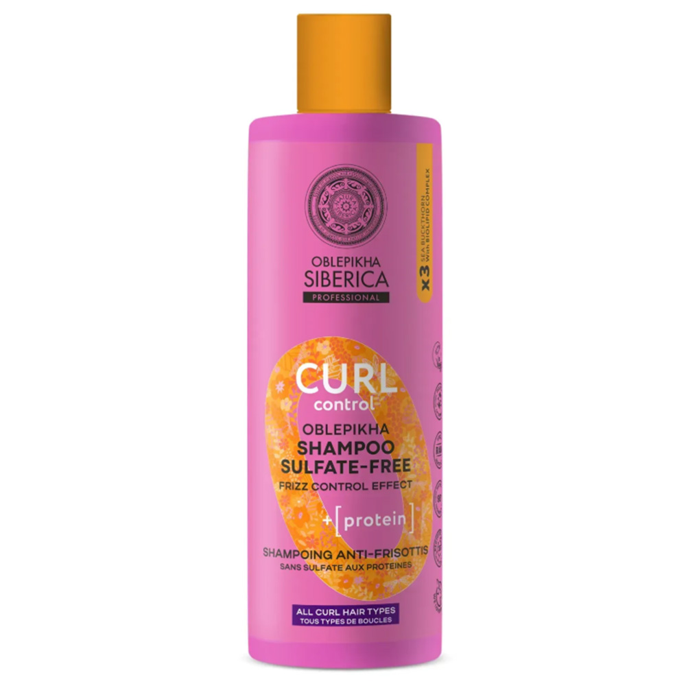 Natura Siberica Natura Siberica Oblepikha Curl Control Shampoo lockig 400ml — Inhaltsstoffe i ocena