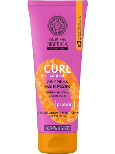 Natura Siberica Oblepikha Curl Control maska do włosów kręconych 200ml