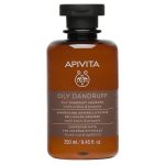 Apivita Oily Dandruff Shampoo szampon przeciwłupieżowy do skóry przetłuszczającej się z białą wierzbą i propolisem 250ml