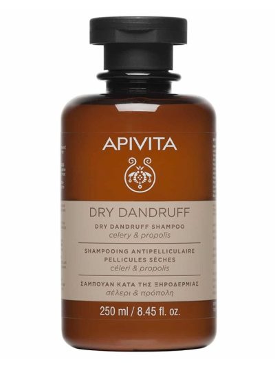 Apivita Dry Dandruff Shampoo szampon przeciwłupieżowy z selerem i propolisem 250ml