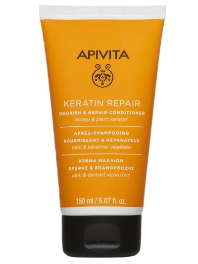 Apivita Keratin Repair Nourish & Repair Conditioner keratynowa odżywczo-regenerująca odżywka do włosów suchych i zniszczonych 150ml