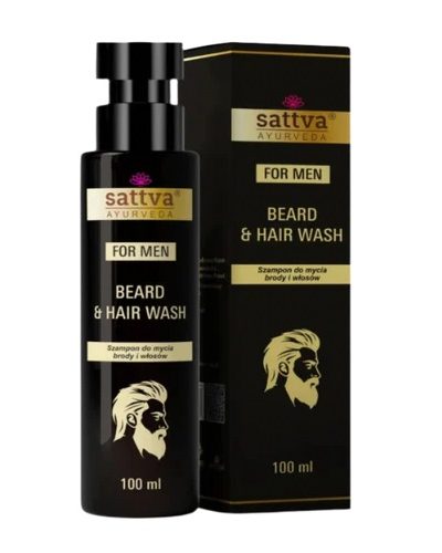 Sattva For Men szampon do brody i włosów 100ml