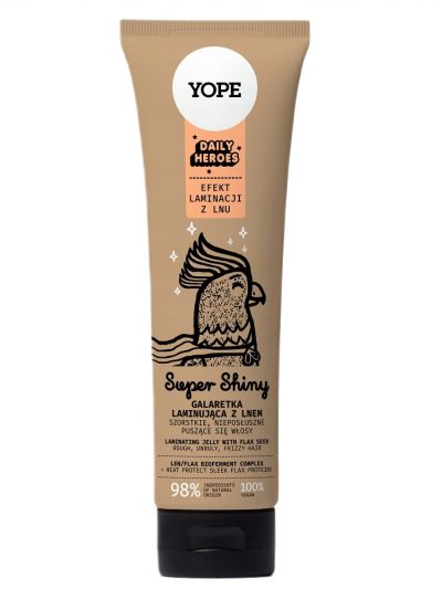 Yope Daily Heros Super Shiny galaretka laminująca do włosów 140ml