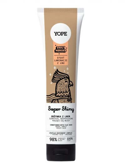 Yope Daily Heroes Super Shiny odżywka do włosów z lnem 170ml